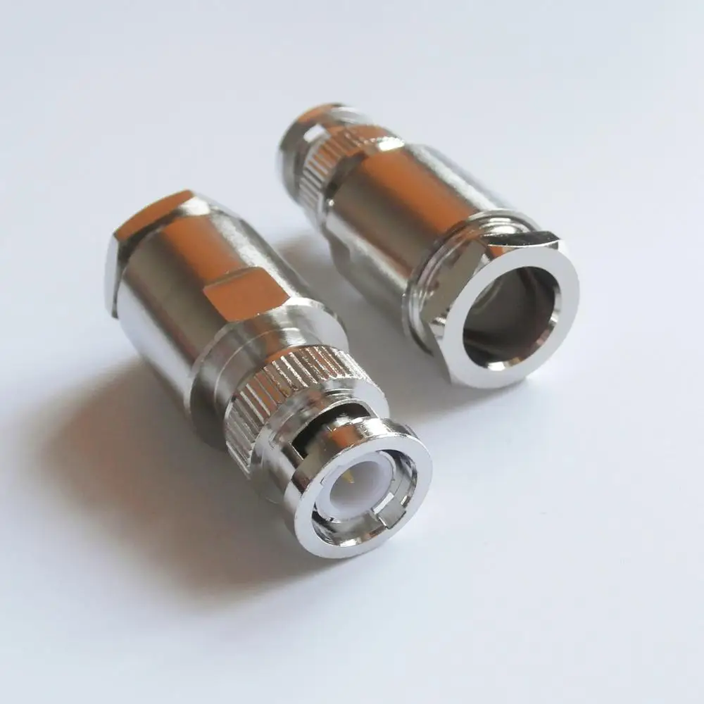 RF Q9 BNC разъем Штекерный зажим для припоя LMR400 RG213 RG214 RG165 7D FB кабель прямые
