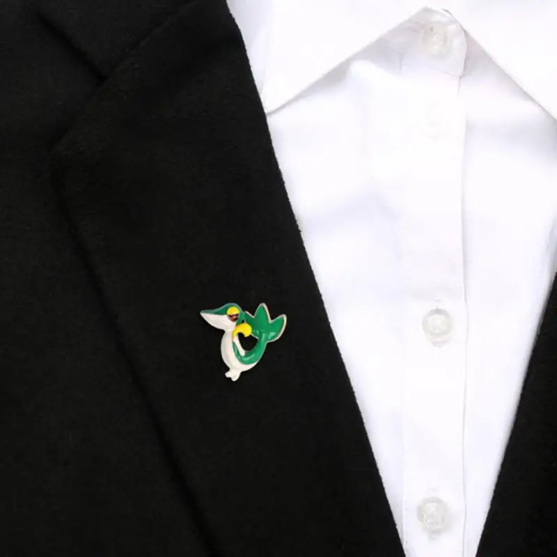 Милые животные джинсовые значки на булавке для сумки мультфильм брошь с