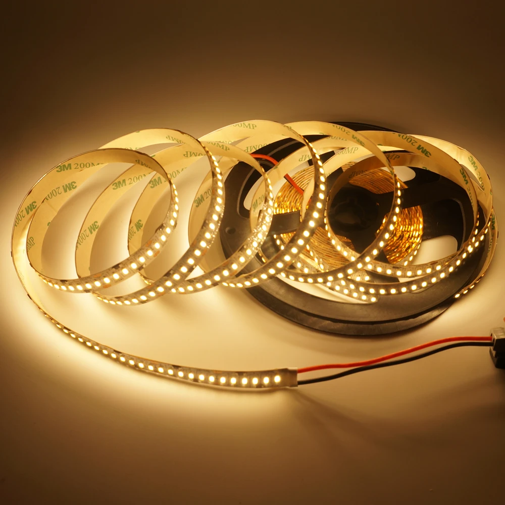 5 м/рулон DC24V 3014 SMD 240 светодиодный/m 1200 светодиодный s высокая яркость IP20