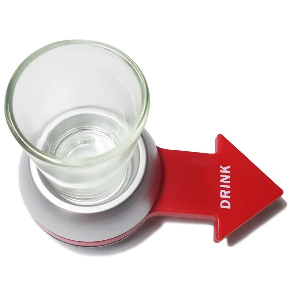 Вечерние вращающиеся кружки со стрелкой для пива вина бокал набор игра питья