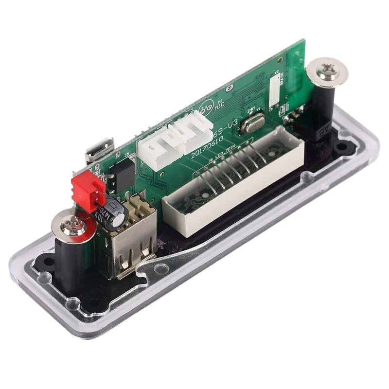 Dc 5V/12V Bluetooth 5.0 Audio Decoder Board Module Usb Aux Sd Fm Radio Lossless Mp3/Wma/Wav/Flac/Ape Modul | Автомобили и