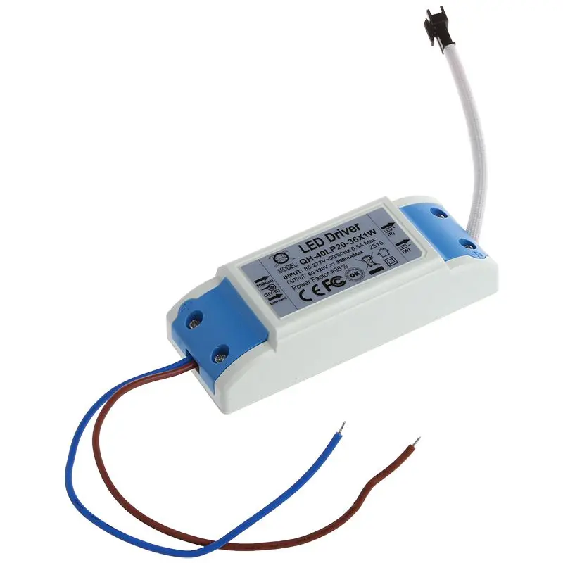 

Светодиодный драйвер 20-36 Вт, трансформатор постоянного тока 60-120 В переменного тока 85-277 В, высокое качество