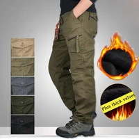 winter warm pants men thick military tactical cotton trousers for men plus velvet casual army camo pants men pantalon cargo