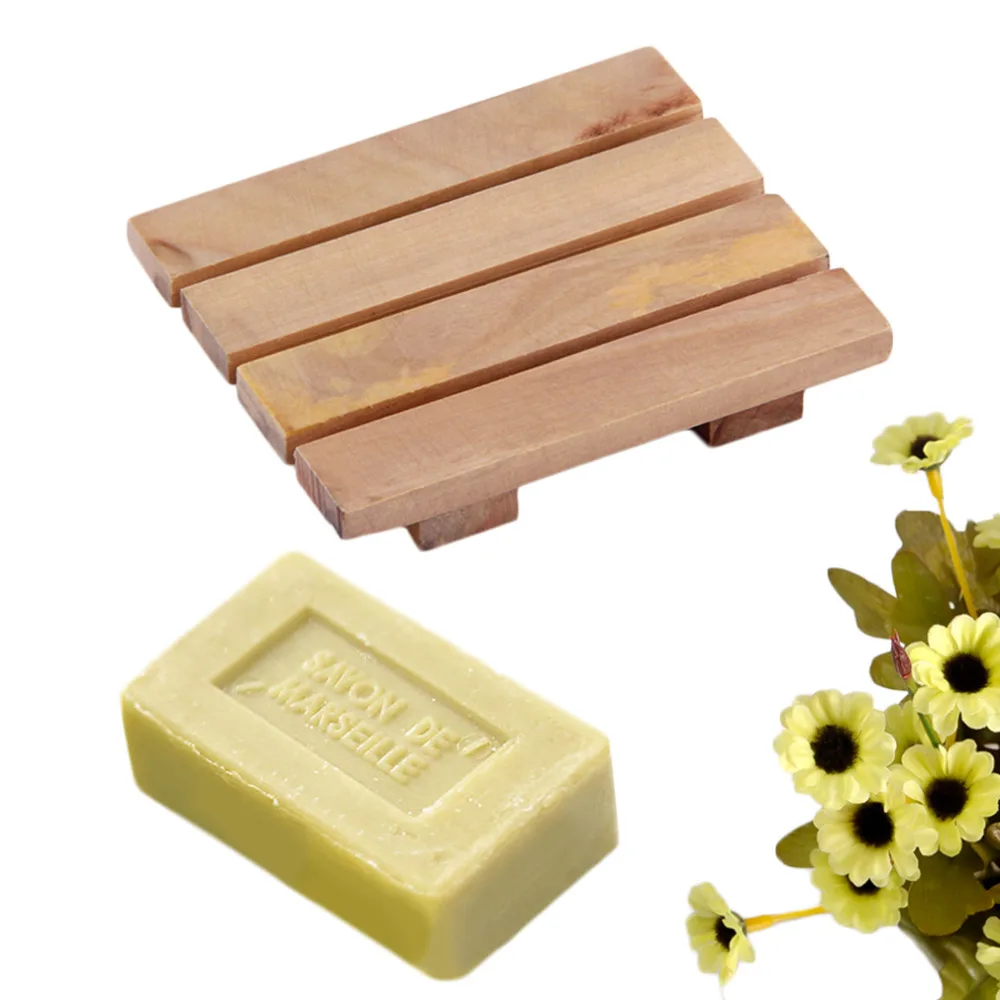 1 шт. деревянный мыльный лоток для хранения посуды держатель ванной Душевой