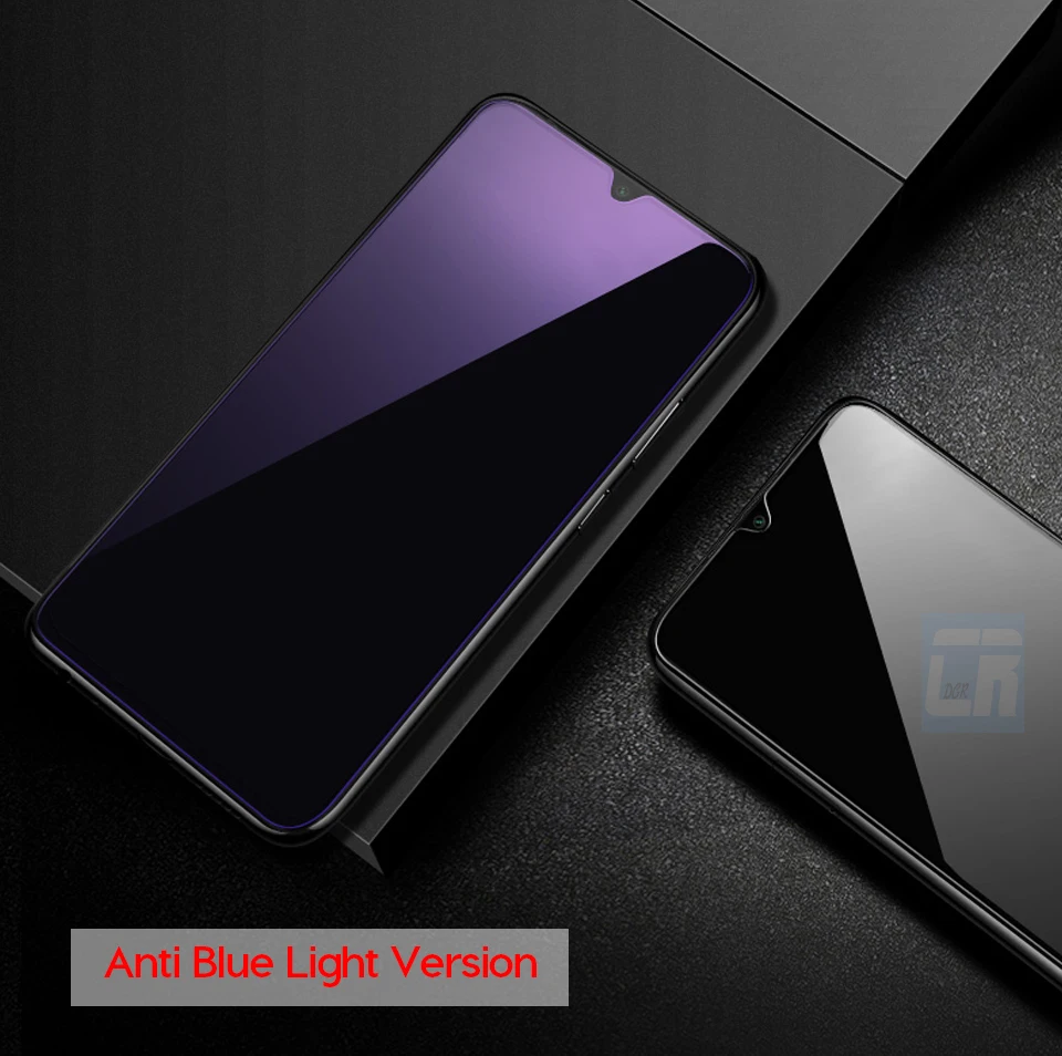 2 шт. HD из закаленного высокопрочного стекла Стекло для samsung Galaxy A90 A80 A70 A60 A50 A40 A30 A20 M40 M30 M20 анти-фиолетовый светильник Экран протектор
