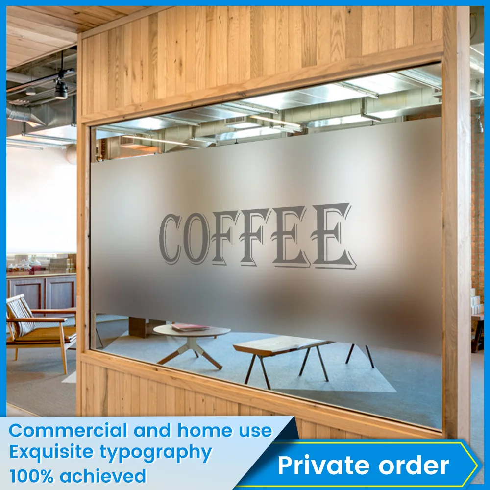 

Стеклянная наклейка на заказ для коммерческого дома, модные современные декоративные наклейки с мультяшными животными любого размера, мат...