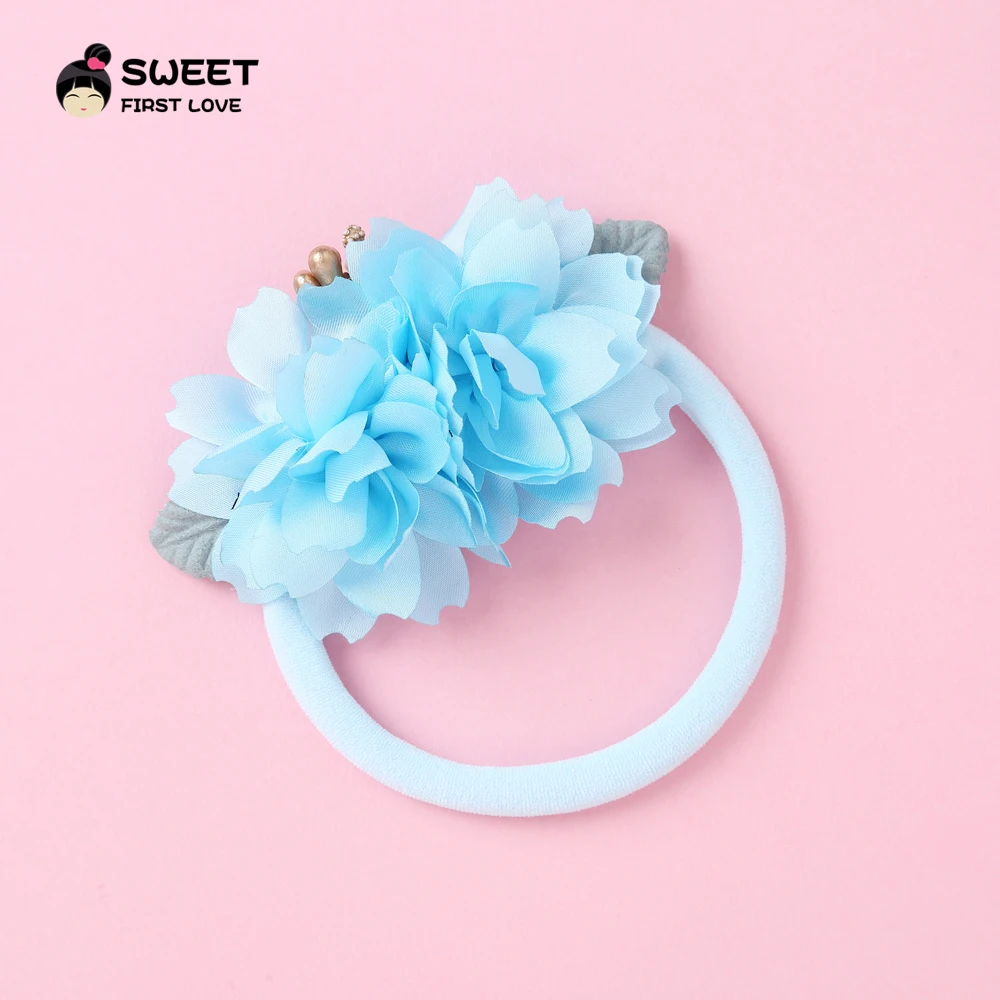 

baby girl headband Infant hair accessories clothes band flower newborn floral Headwear tiara headwrap hairband children Toddler