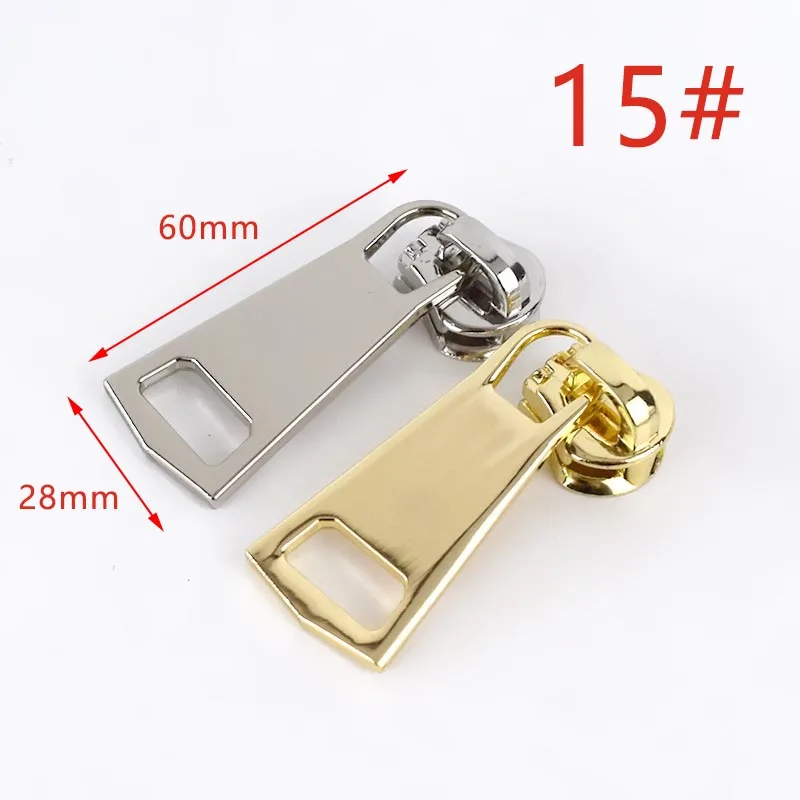 5Pcs Zipper Sliders for 5# 8# 15# Metal Zips Clothes Zippers Head Zip Repair Kits Replacement Slider Tools DIY Sewing Accessory | Дом и сад