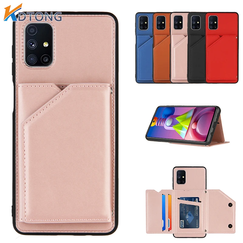 

Luxury Retro Leather Case For OnePlus 9 Pro Nord 2 With Card Pocket Invisible Kickstand Simple FashionPhone Cases Cover