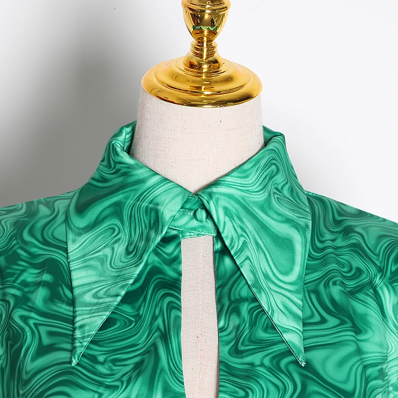 Женское платье с перьями TWOTWINSTYLE Осеннее мини отложным воротником длинными