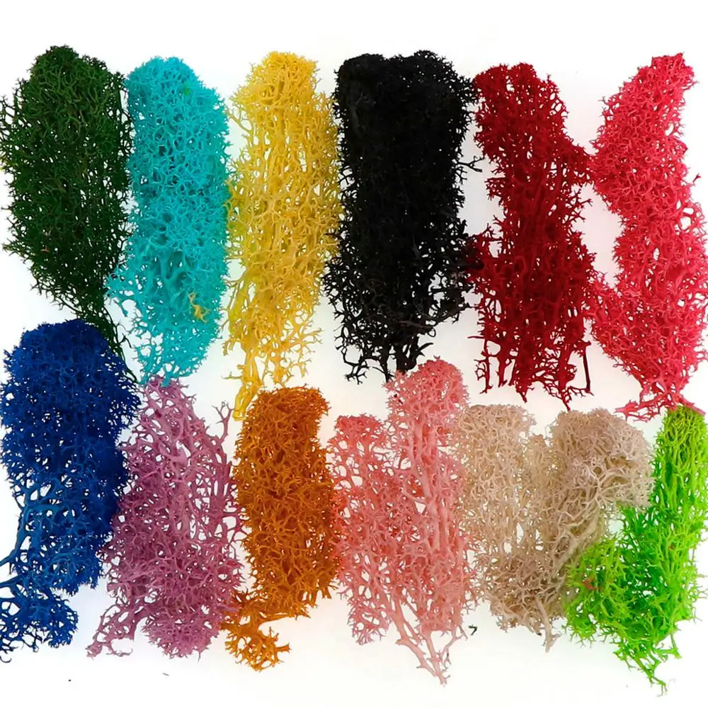 Искусственное растение 20 г мох для вечной жизни украшение сада стен сделай сам