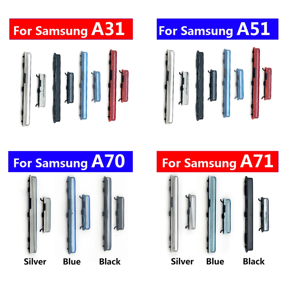 

Набор кнопок питания для Samsung A31, A315F, A51, A515F, A70, A705F, A71, A71, 10 шт./лот