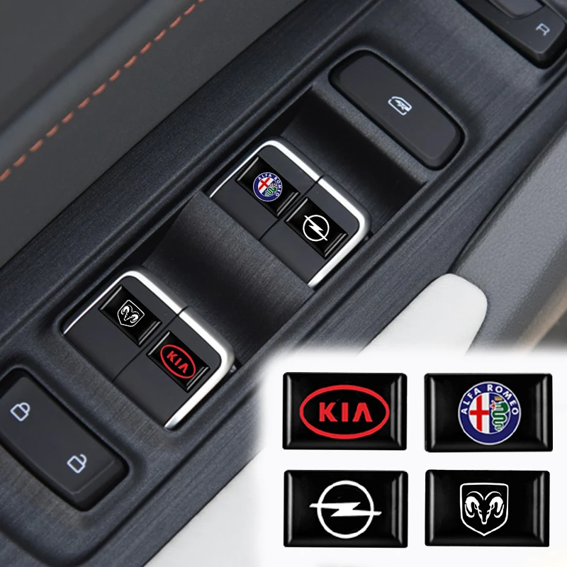 

10pcs Car Steering Wheel 3D Small Emblem Sticker For Skoda Octavia Fabia Rapid Yeti Superb Octavia A5a 7 2 Auto Gadget Styling