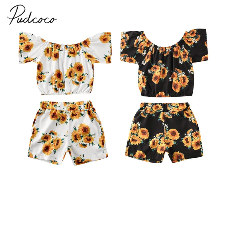 2020 лето для малышей комплекты одежды маленьких девочек летнее платье в стиле