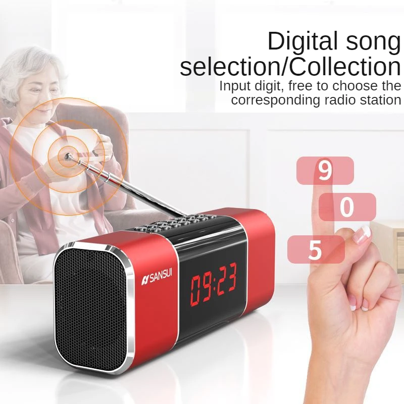 Shanshui D11 новая портативная маленькая Настольная мини-карта Bluetooth Колонка широкий