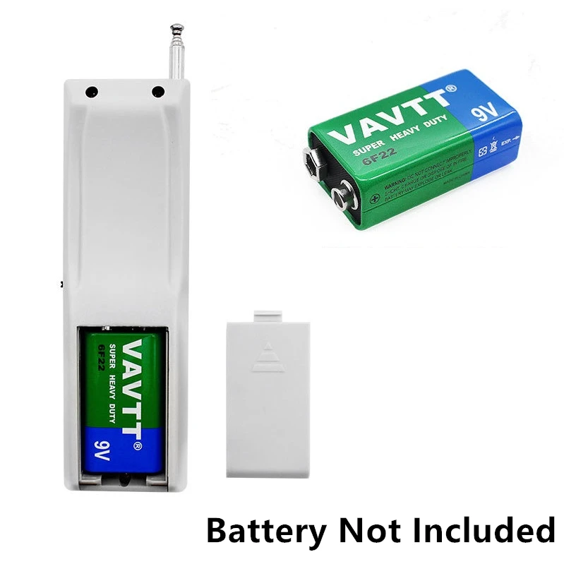 

315 MHz DC 9V Battery 3000m Long Range Distance High Power Wireless Controller 2CH 2 CH RF Remote Control Transmitter