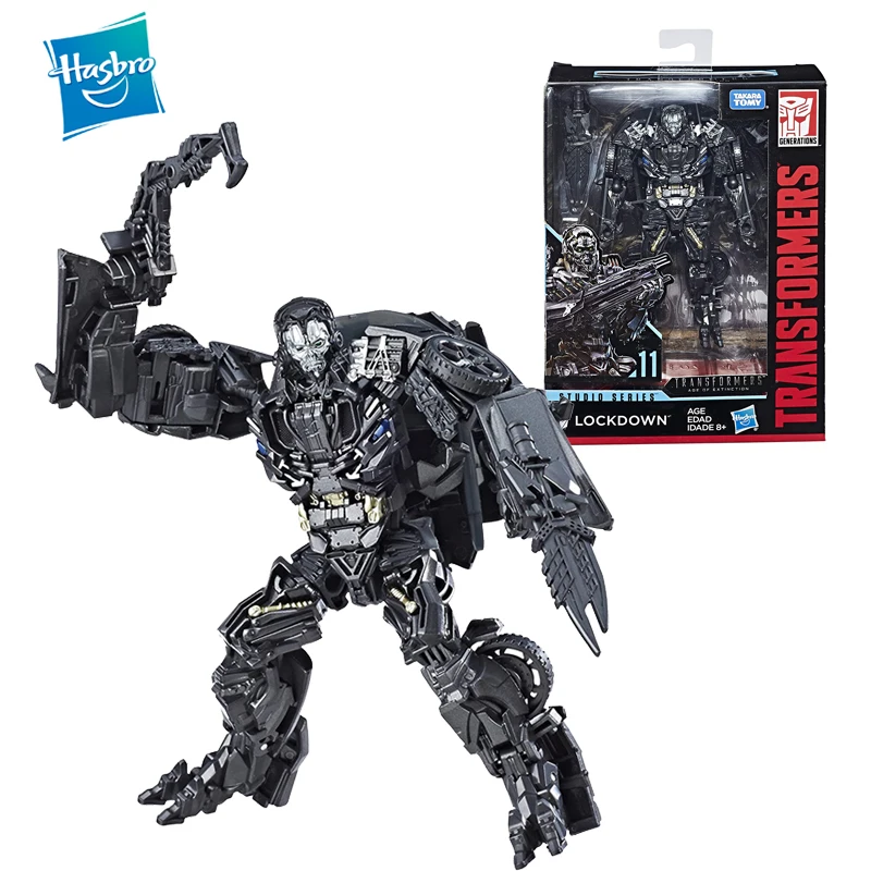 

Экшн-фигурка Hasbro Transformer Studio Series 11 Deluxe Class Movie 4 Lockdown, Игрушечная модель SS11 для детей в возрасте от 8 лет и выше