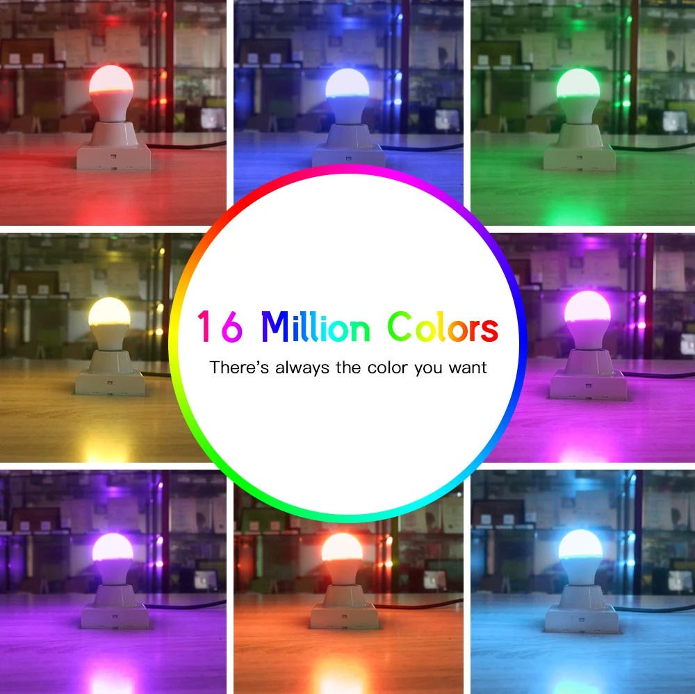 Светодиодная лампа ZIGBEE zll 3 0 6 Вт RGB + CCT ww/cw управление через приложение на