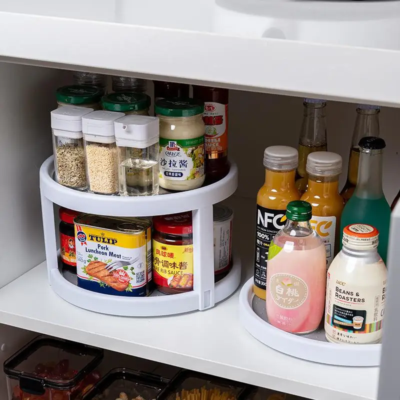 1/2 круглый Ланч бокс ленивый Сьюзен поворотной платформы многоуровневый