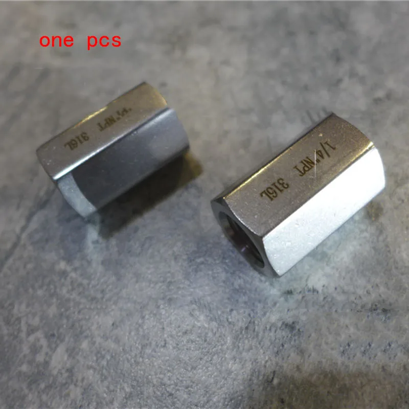 NPT1/4 внутренняя резьба прямой соединение трубы для декомпрессии Женский 304