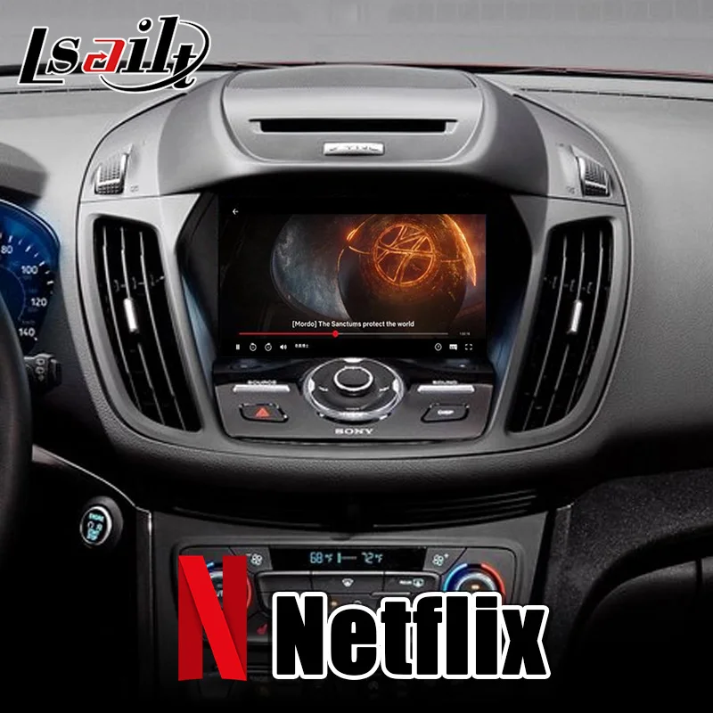 Lsailt Android видеоинтерфейс для Ford Escape Focus Kuga Edge Explorer GPS навигационная коробка