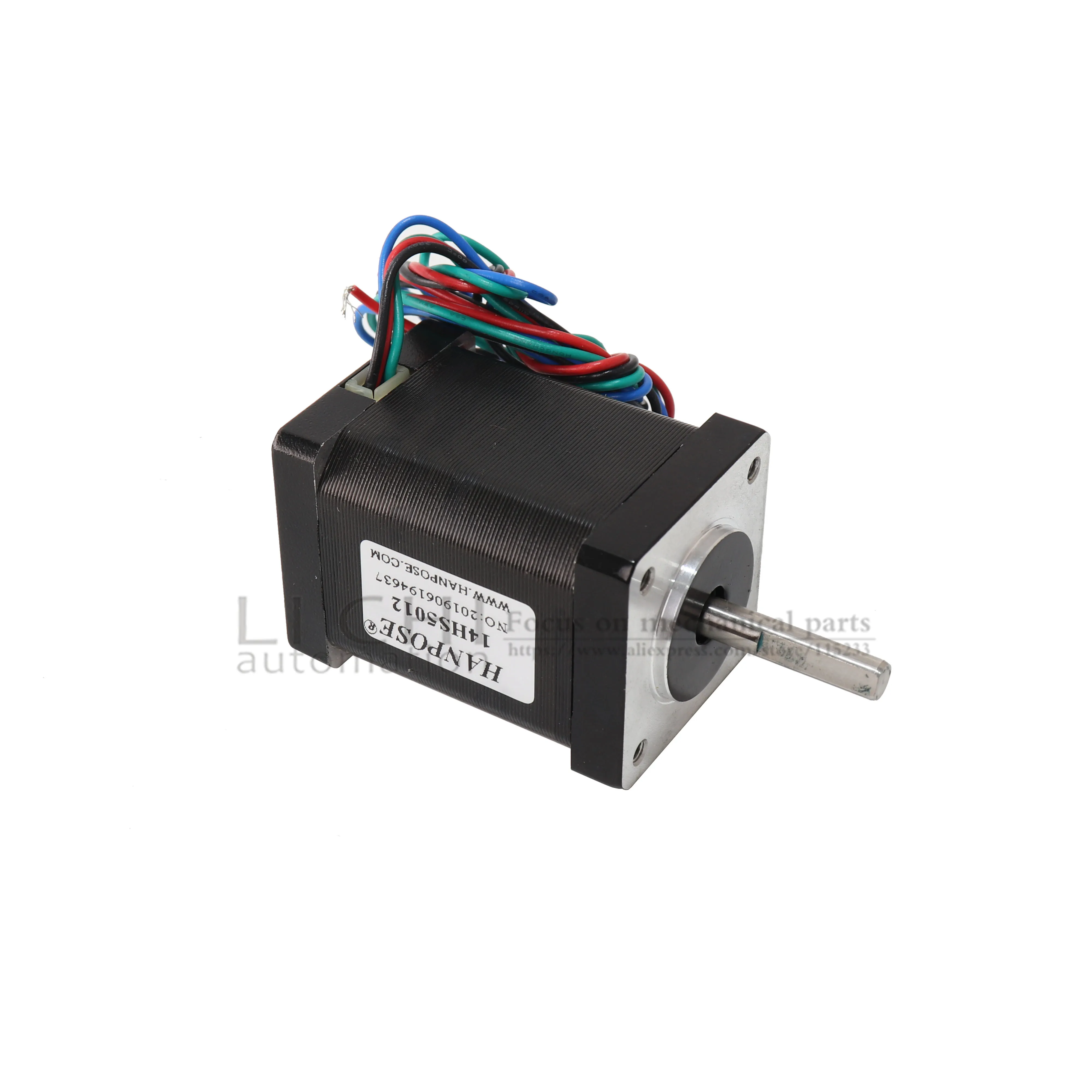 Шаговый двигатель 14HS5012 4 lead 0.30N.m / Nema 14 35x50 мм NEMA14 для гравировально фрезерного