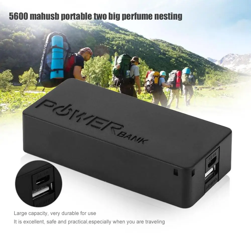 Яркий цвет модный 5600 мАч USB внешний аккумулятор чехол s портативный для зарядки