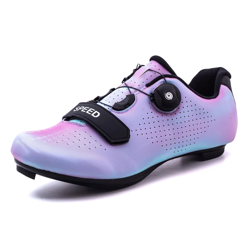 

Men's and women professional SPD breathable self-locking road mountain bike shoes non-slip велосипедыдлявзрослых mtb size 36-47