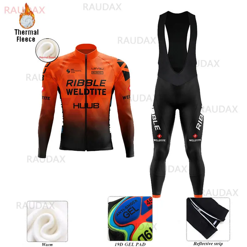 

Huub Jersey de ciclismo 2021 long sleeve cycling suit winter thermal Triathlon professional cycling men's MTB ROPA ciclismo bike