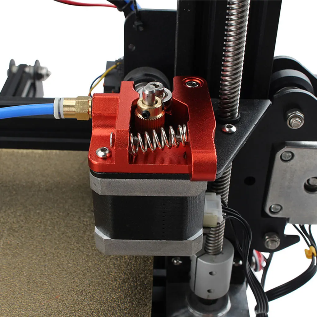 

3D Printer MK8 Extruder Kit Feeder Pipe Spring Upgrade Set 3D Printer Accessory Replacement for Ender-3