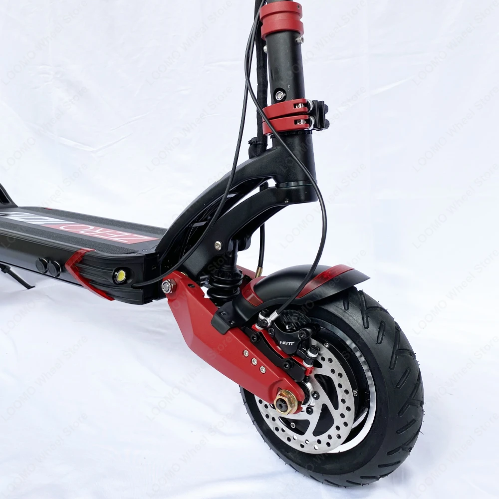 Günstig Neueste Null 10X Roller 10 Zoll Doppel Motor High Speed Elektrische Roller 60V 2400W Off-raod E-roller 65 Km/h Geben Geschenk Tasche