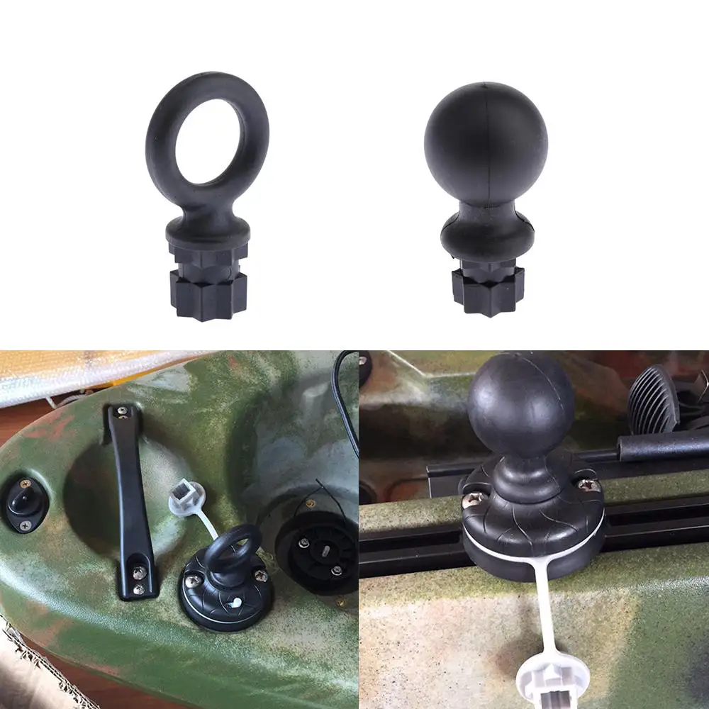 1 шт. шаровой кронштейн/кольцо Bracke каяк Quick Release Track Base направляющий рельсовый