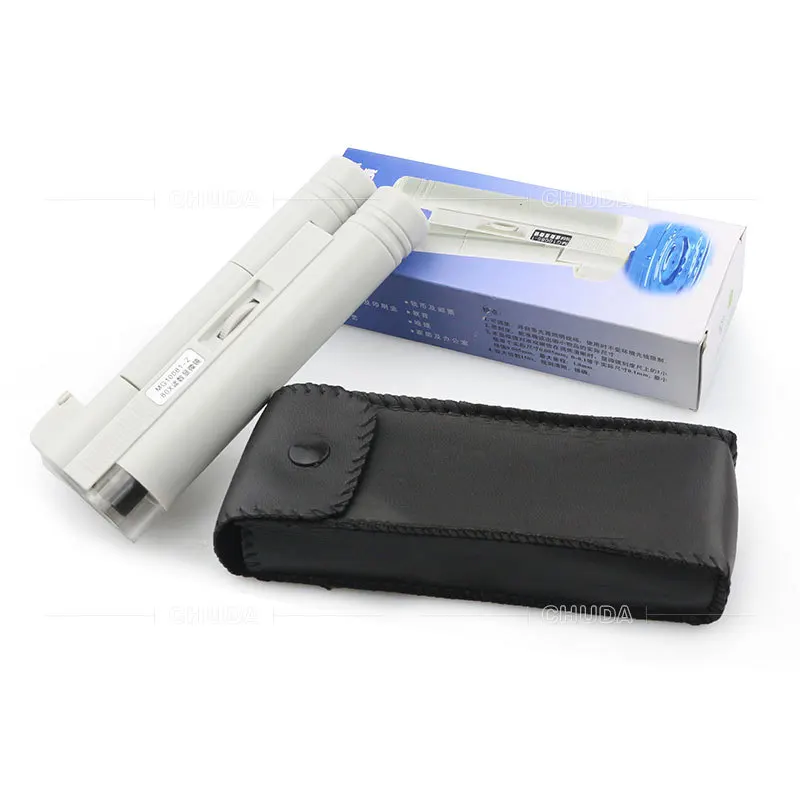 

150 Times Pocket Cell Phone Microscope Led Magnifying Glass (Not with Scale) Thailand India Identification Jewelry