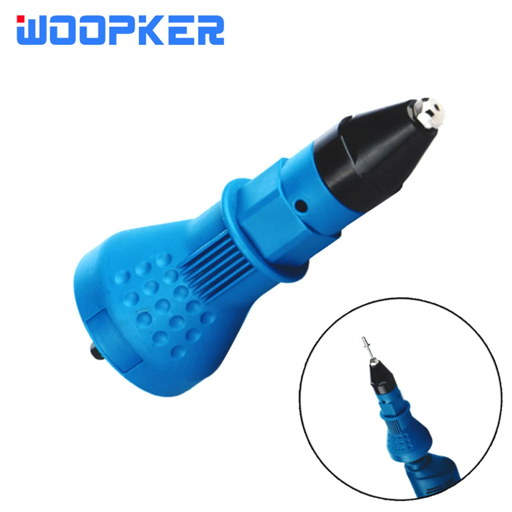 

Rivet Gun Head Electric Tool Pull Core Pulling Nut Tool Pull Rivet Gun Conversion Head Electric Tool Accessories