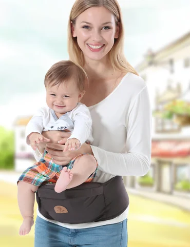 Новый детский рюкзак-кенгуру для ношения младенцев на поясе.