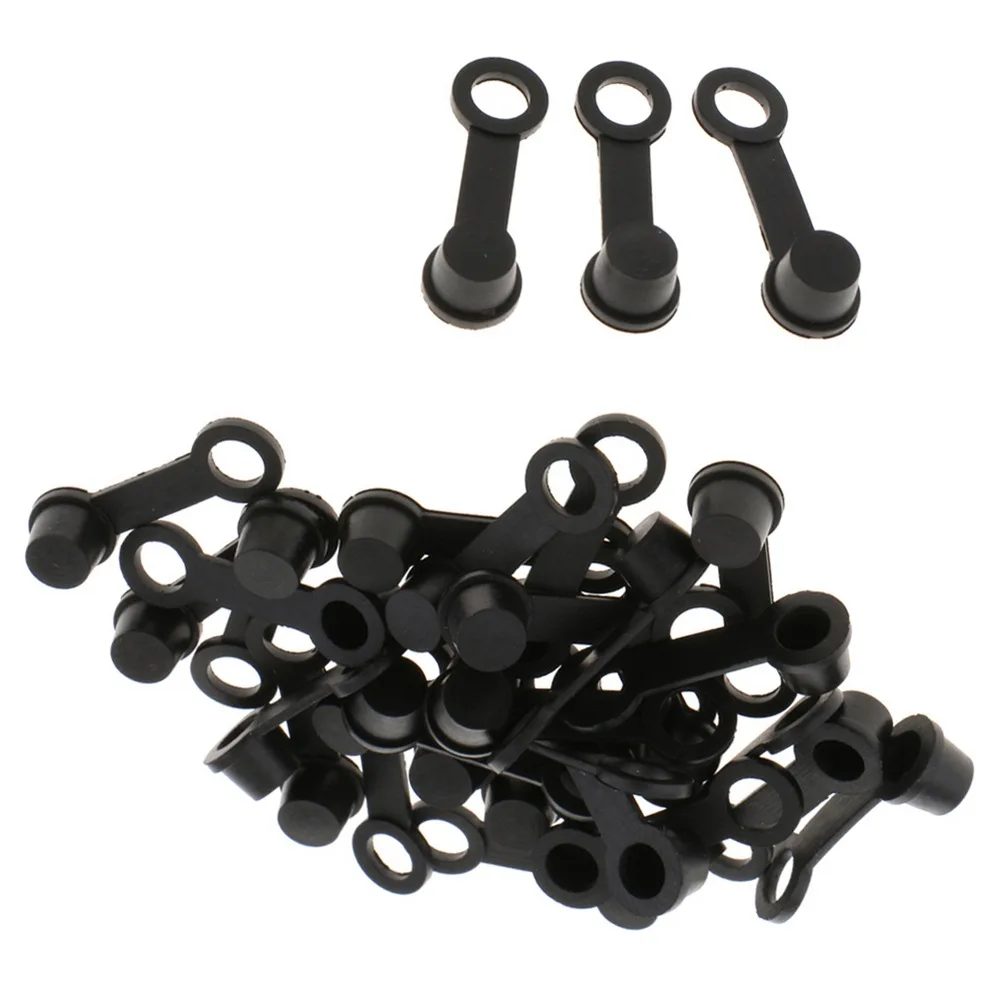 

40pcs Brake Bleeder Screw Caps Grease Zerk Fitting Cap Rubber Dust Cover