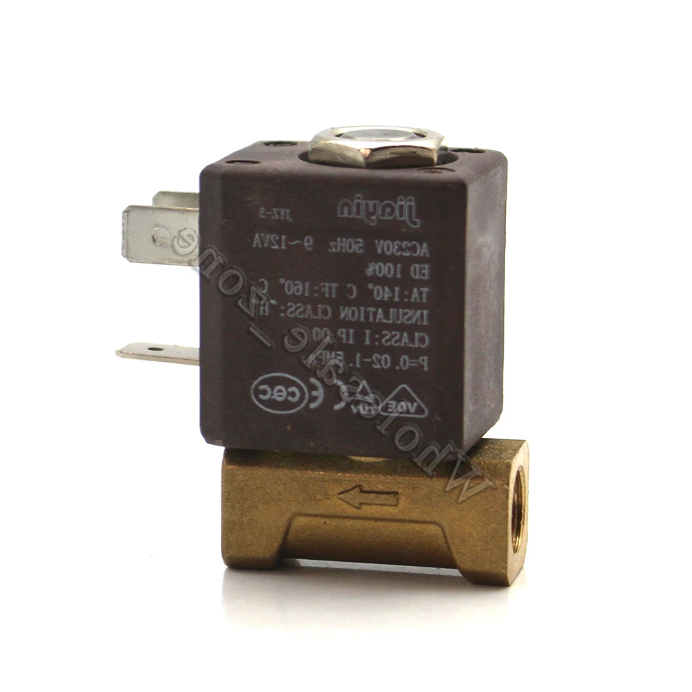 Nornally закрытый AC 230V 2/2 Way G1/8 &quotклапан высокого давления Электромагнитный