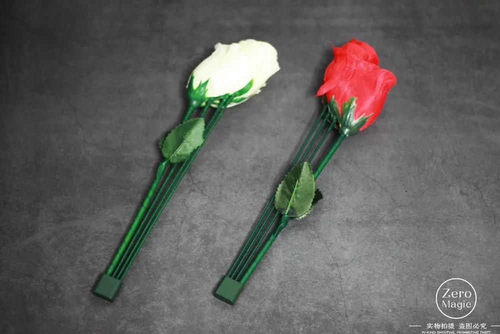 Y-Rose от г-на и Бонда ли, одна роза изменяется на четыре розы, огненная волшебство, иллюзии, карты, уличное волшебство трюки магический реквизит