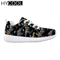 hycool kids beagles 3d dinosaur mesh running shoes spring childrens shoes lace up kids sneakers footwear boy shoes 2019