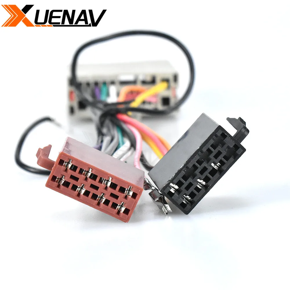 

Xuenav 12-035 ISO Radio Adapter Cable for/-FORD Fusion 2002-2005 for Fiesta 2003-2005 for/-LAND ROVER Freelander 2005+