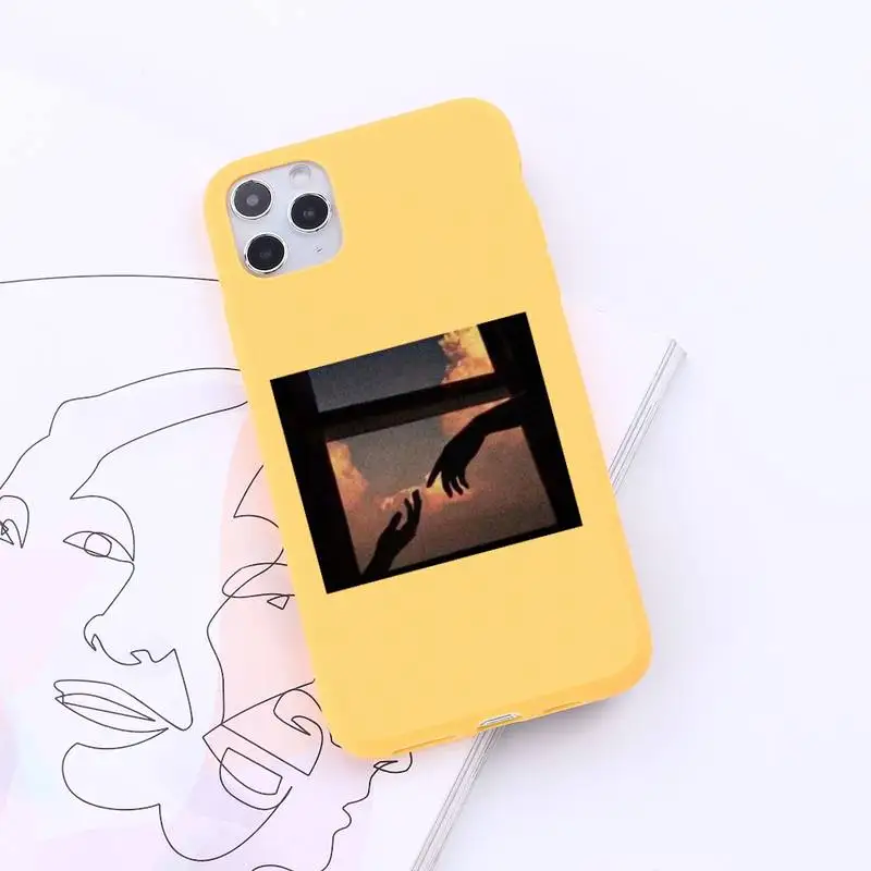 

Pink aesthetic design sky airplane pattern Phone Case Candy Color for iPhone 6 7 8 11 12 s mini pro X XS XR MAX Plus