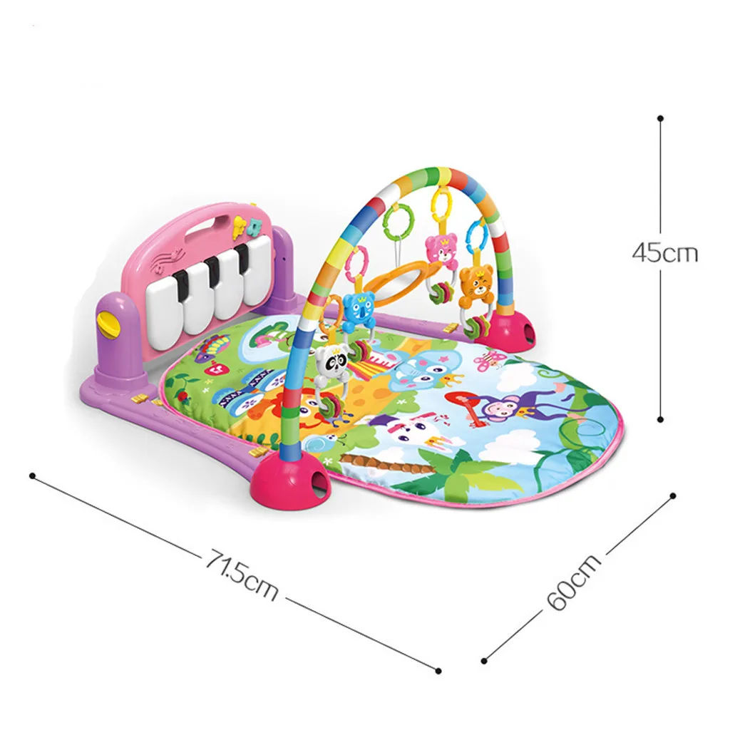 Детская стойка для фитнеса детские игрушки коврик пианино музыкальное одеяло