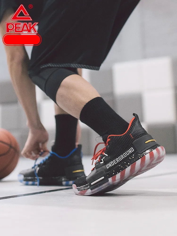 

Peak flash basketball shoes men's shoes Luwei special wear-resistant and antiskid Sneakers Men's actual basketball shoes men