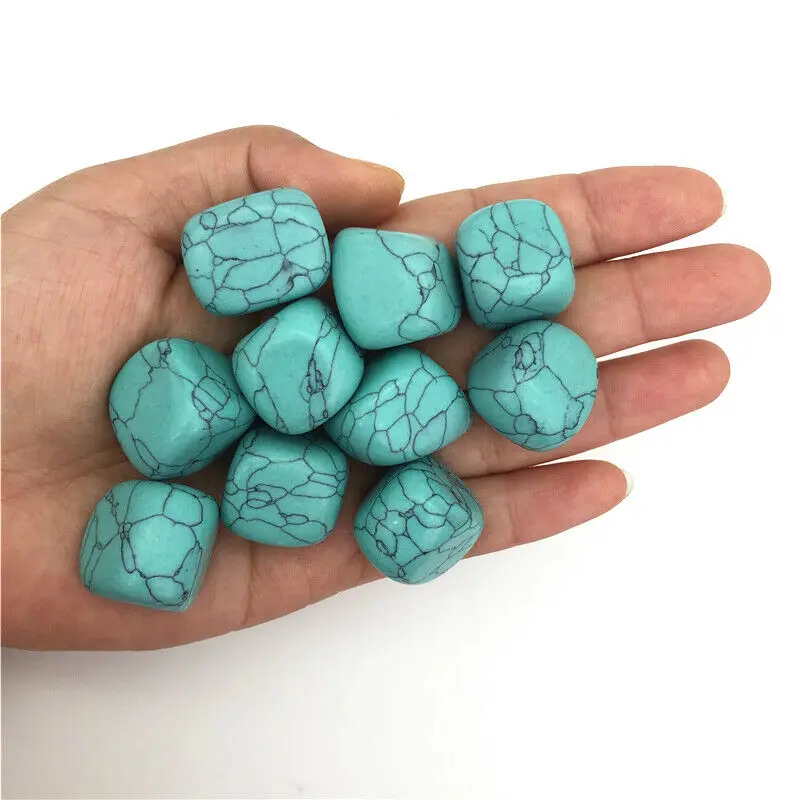 

Кристаллы кварца для лечебного декора, 100 г, натуральный, голубой, бирюзовый, полированный кристалл кварца камни-кубики
