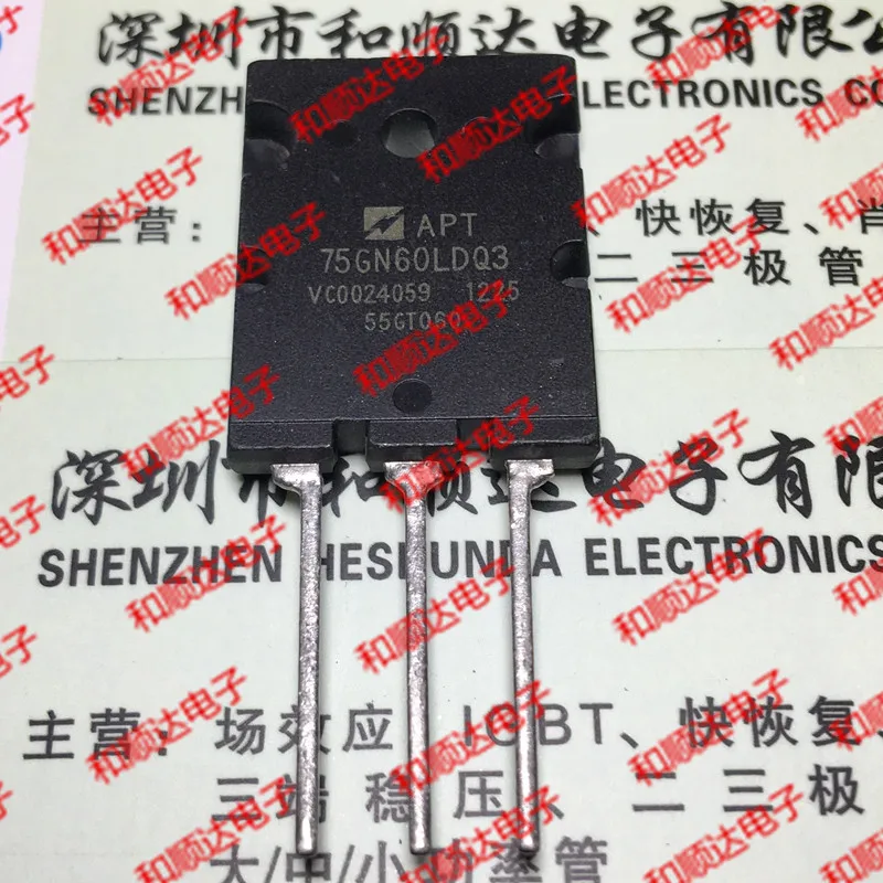 10 шт./лот APT75GN60LDQ3 264 с изолированным затвором (IGBT) 600V 155A|Органайзеры для кабеля| |