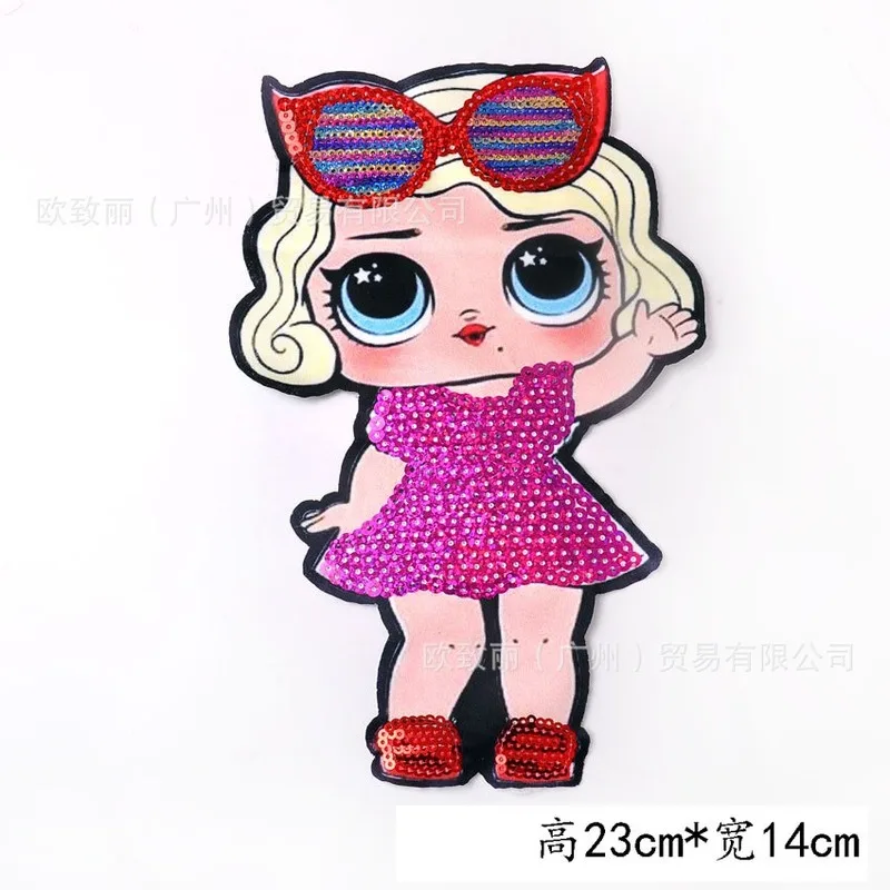 Нашивки с вышивкой 50 шт./лот буквы аксессуары для украшения одежды мультяшный