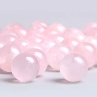 rose quartz round spacer beads can be used for jewelry making