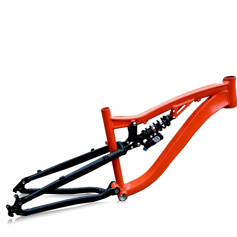 Kalosse Aluminum Alloy Bicycle Frame Custimized 26/27.5 Inches Full Suspension Mountain Bike Frames | Спорт и развлечения