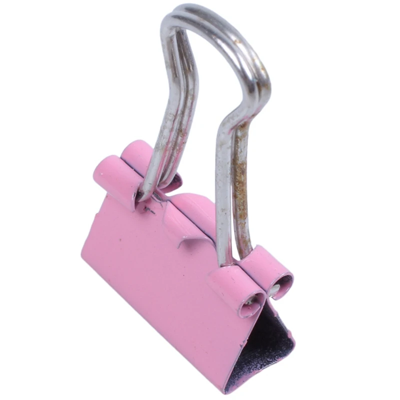 

60 Pcs Metal Assorted Color File Paper Binder Clips