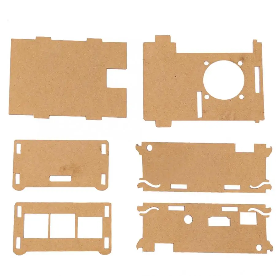 Акриловый корпус панели солнечных батарей Прозрачный футляр подходит для Raspberry Pi